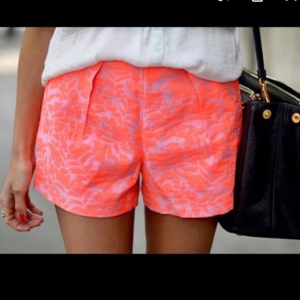 J. Crew Jacquard Tap Shorts